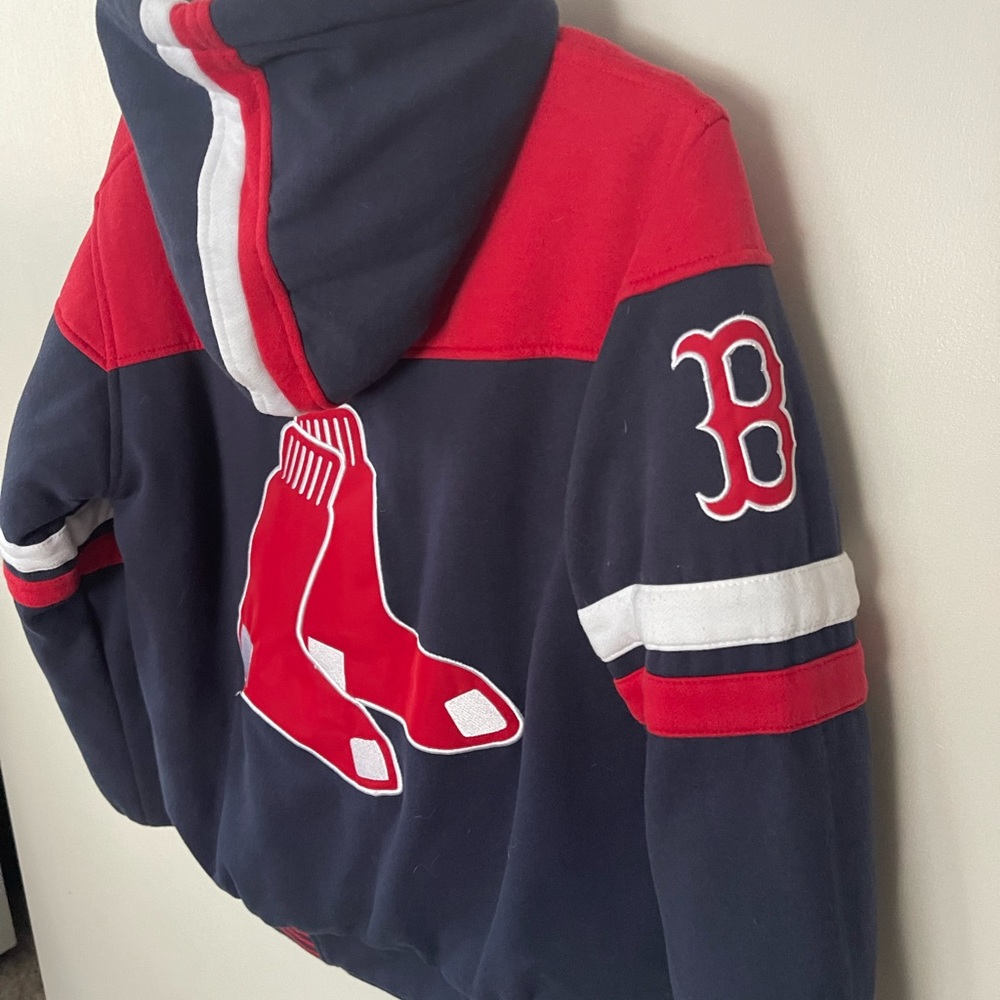 Boston Red Sox baseball Youth jacket. Genuine Merchandise. Size LG 16/18. - Picture 3 of 5